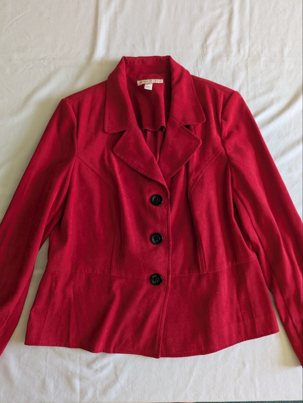 Vintage 80s Or 90s JM Collection Red Blazer